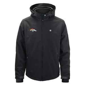 ActionHeat Denver Broncos 5V Men's Softshell Battery Heated Jacket