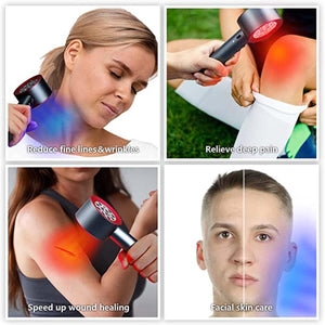 UTK High Power 24 LED Red Light Therapy Device with 470/660/850/940nm Wavelength