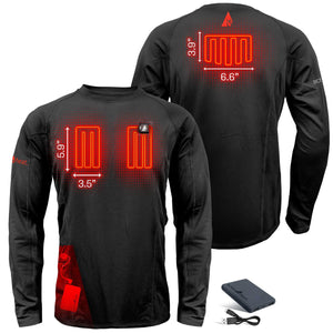 ActionHeat 5V Men's Heated Base Layer Shirt