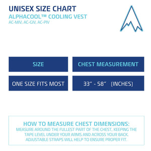 AlphaCool Original Cooling Ice Vest