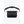 Mobile Warming Unisex 7.4V Quilted Hand Warmer - Black