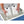 White segmented Phase Change Cooling Vest Packs (Set of 4) by Chill-Its, with two packs held by hands and placed into an ice-filled cooler.