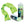 Green textured cooling towel by Chill-Its, displayed with its clear plastic bottle featuring a worker and product details.