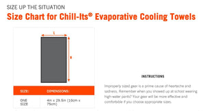Ergodyne Chill-Its 6603 Evaporative Cooling Band Neck Wrap