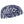 Navy blue and white paisley cooling cap by Chill-Its, featuring a small black brand label.