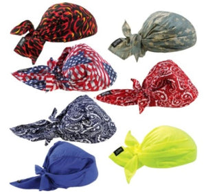 Ergodyne Chill-Its 6710CT Evaporative Cooling Triangle Hat with PVA