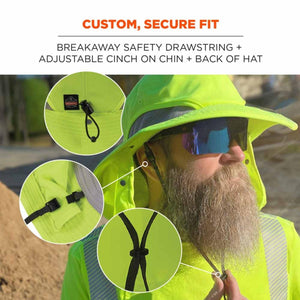 Ergodyne Chill-Its Ranger Hat with Neck Shade
