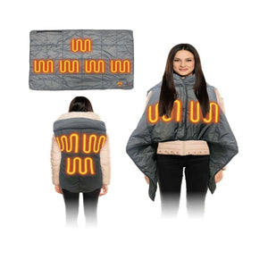 ExtremeHEAT Heated Blanket/Poncho without Battery