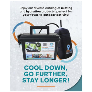 ExtremeMIST Personal Misting System Quad Kit