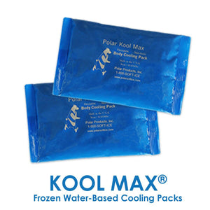 Polar Products Kool Max Adjustable Front Zipper Cooling Vest for Size L/XL