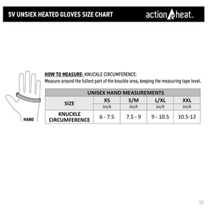 ActionHeat 5V Classic Heated Gloves