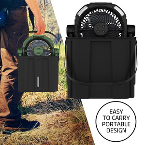 AlphaCool Portable Misting Bucket Fan