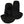 Black unisex heated balaclava by Mobile Warming with an integrated perforated face mask, front power button, and back zipper, shown in two views.