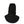 Black heated unisex balaclava by Mobile Warming, shown from the back with a small zippered pocket.