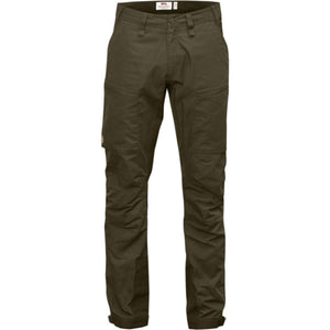 FjallRaven Men's Abisko Lite Trekking Trousers Regular (Dark Olive Size 44)
