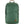 Green simple backpack by FjallRaven with a brown handle, diagonal zippered pocket, and fox logo.