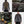 Dark olive robust backpack by FjallRaven with brown leather trim and external pockets, worn by a person in various views.