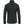 Dark green fleece jacket by FjallRaven with grid texture, textured back yoke, stand-up collar, and small sleeve logo, back view.