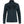 Dark blue-green women's Abisko Lite fleece jacket by FjallRaven, with a full-zip front, grid texture, and orange sleeve patch.