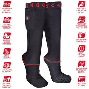 Gerbing 7V Battery Heated Sock Liners