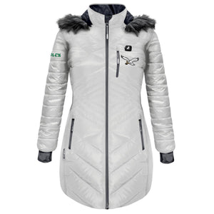 ActionHeat Philadelphia Eagles 5V Women's Long Puffer Battery Heated Jacket