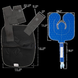 Polar Products Active Ice 3.0 Targeted Coverage Shoulder Cold Therapy System, 16-Quart Cooling Reservoir
