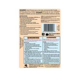 Grabber Hand Warmers - 8 Displays, 320 Pairs