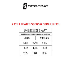Gerbing 7V Battery Heated Sock Liners
