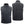 A dark gray textured fleece heated vest by Gerbing, shown front and back with full zip, chest pocket, and the brand logo on the back collar.