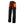 Black heated pants by Gerbing, shown from the back with glowing orange heating elements on the thighs and lower back.