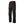 Black heated pants by Gerbing with ribbed knee panels, cargo pockets, two silver snaps, and red waistband lining.
