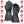Black heated gloves by Gerbing, shown front and back, with ribbed knuckles, wide gauntlet cuffs, and a control button.