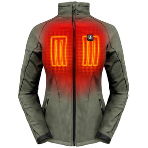 ActionHeat 5V Women's Softshell Battery Heated Jacket - Front