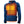 Blue men's heated tech jacket by Gobi Heat, showing glowing orange heating coils and a grid pattern on the chest.