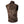 Camo heated hunting vest by Gobi Heat, featuring a tree bark pattern, seen from the back.