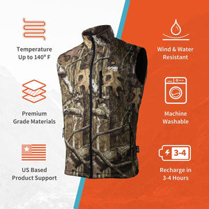 Gobi Heat Men's Colorado Heated Hunting Vest