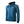 Men's blue full-zip heated hoodie by Gobi Heat, featuring a black-lined drawstring hood, front pockets, and a visible chest logo.