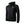 Black men's heated hoodie by Gobi Heat with a full zip, front pockets, and chest logo.