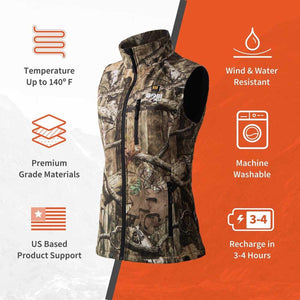 Gobi Heat Women's Colorado Heated Hunting Vest