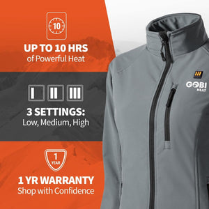 Gobi Heat Women's Sahara 3 Zone Heated Jacket