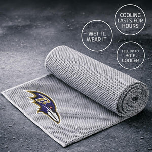 AlphaCool Baltimore Ravens Cooling Towel
