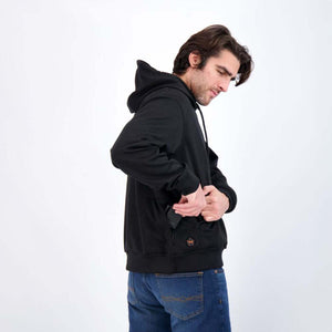 Mobile Warming Men's Pullover Heated Hoodie with Built-In Handwarmer