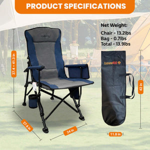 ExtremeHEAT Heated Camping Chair with 20000mAh Power Bank