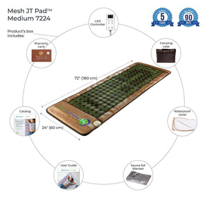 HealthyLine Mesh JT Mat Full 7224 Soft - Light InfraMat Pro Soft/Flexible