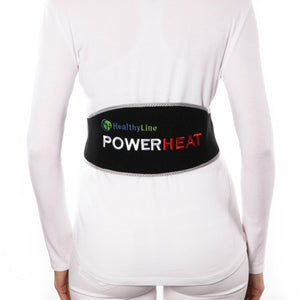 HealthyLine Portable Heated Gemstone Pad - Belt Model with Power-Bank InfraMat Pro