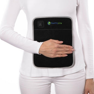 HealthyLine Portable Heated Gemstone Pad - Flat Model with Power-Bank InfraMat Pro