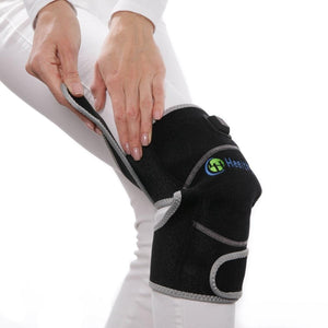 HealthyLine Portable Heated Gemstone Pad - Knee Model with Power-Bank InfraMat Pro