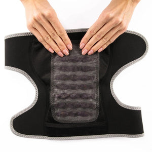 HealthyLine Portable Heated Gemstone Pad - Knee Model with Power-Bank InfraMat Pro
