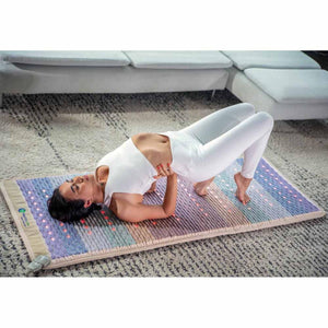HealthyLine Rainbow Chakra Mat Large 7428 Firm - Photon PEMF Inframat Pro Third Edition