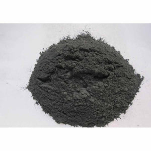 Tourmaline Magnetic Hematite Energy Comforter by HealthyLine, depicted as a mound of dark grey powder.